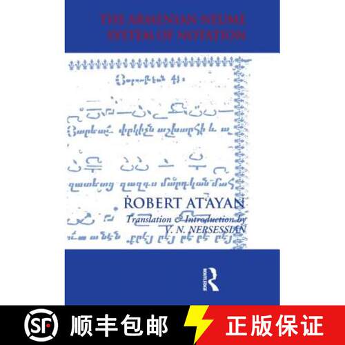 【3-4周达】精装 Armenian Neume System of Notation : Study and Analysis [9780700706365]