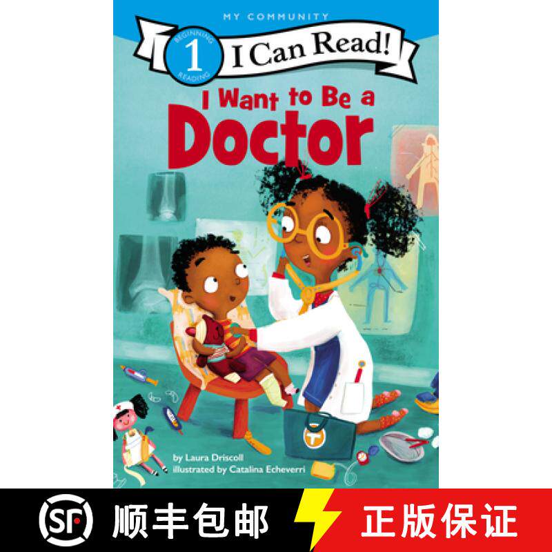 【3-4周达】I Want to Be a Doctor: A My Community I Can Read [9780062432407]