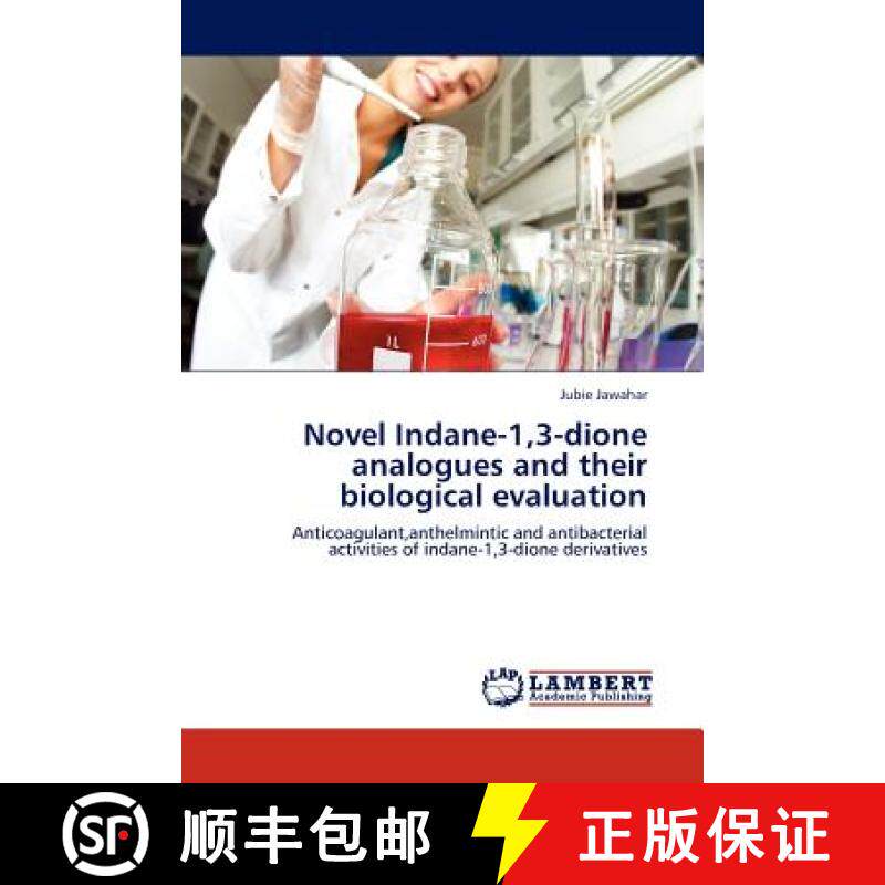 预订 Novel Indane-1,3-Dione Analogues and Their Biological Evaluation [9783845406503]