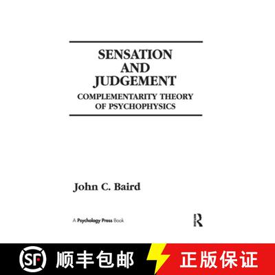 【3-4周达】精装 Sensation and Judgment: Complementarity Theory of Psychophysics [9780805818307]