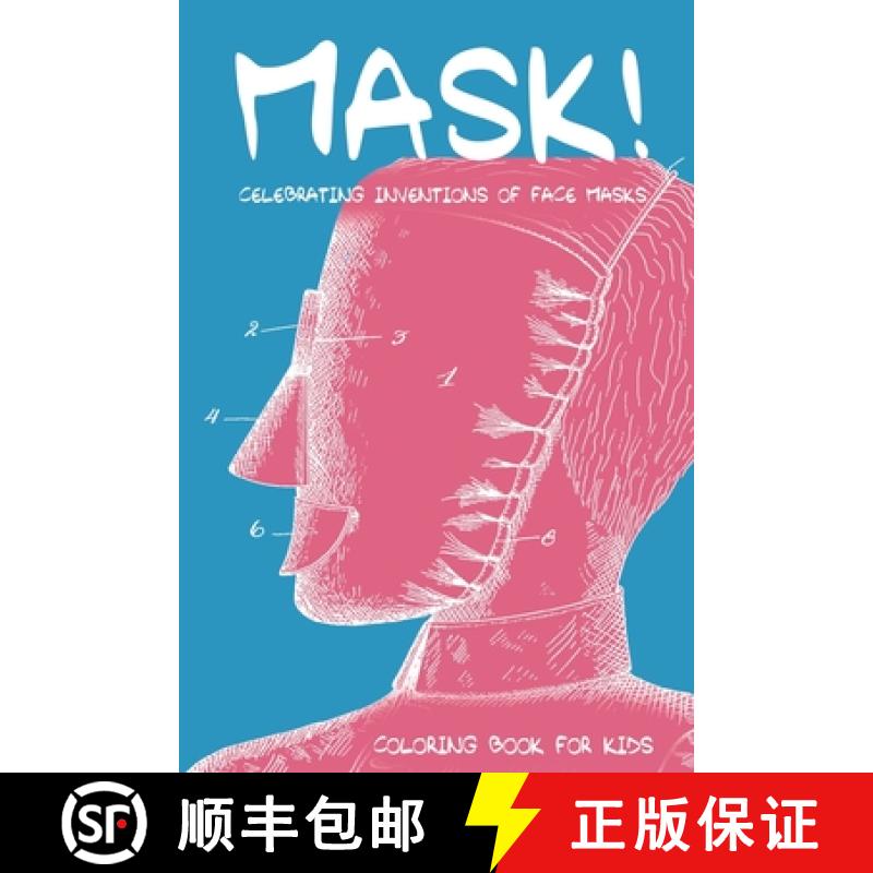【3-4周达】MASK! Celebrating Inventions of Face Masks: Coloring Book for Kids: An Educational Colorin... [9789464185300]图片