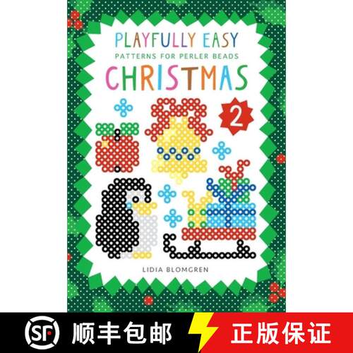【3-4周达】Playfully Easy Patterns for Perler Beads - CHRISTMAS 2 [9789199050072]