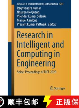 【3-4周达】Research in Intelligent and Computing in Engineering : Select Proceedings of RICE 2020 [9789811575266]