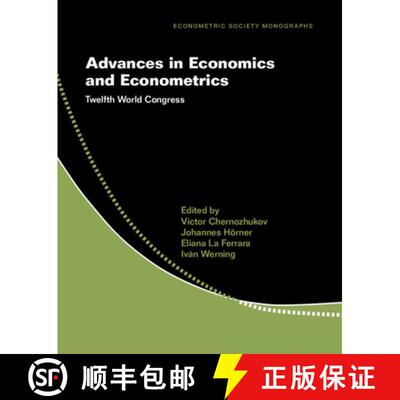 【3-4周达】Advances in Economics and Econometrics 2 Volumes Hardback Set: Twelfth World Congress [9781009531290]