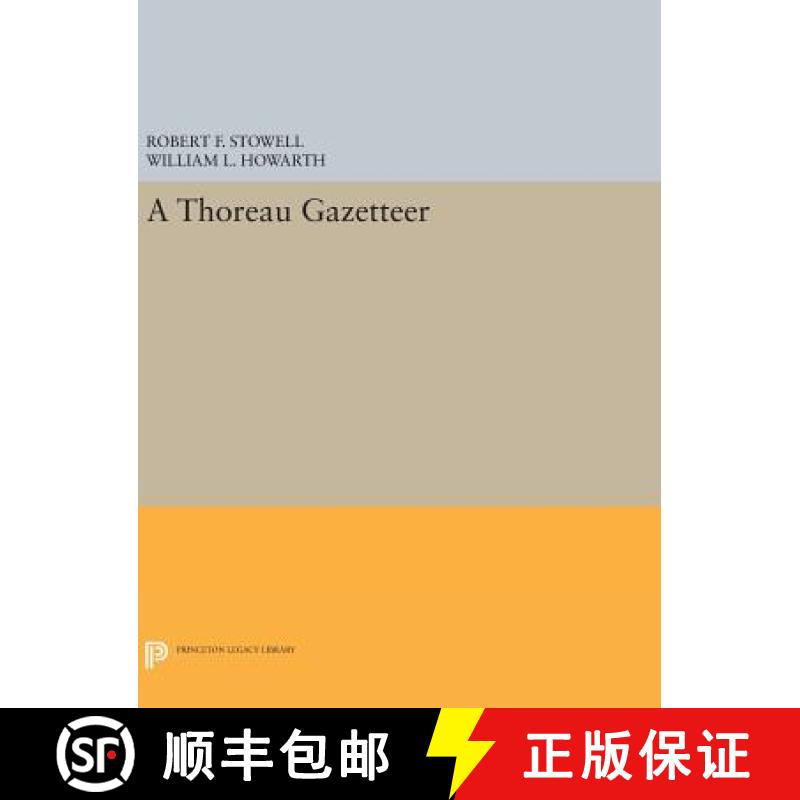 【3-4周达】A Thoreau Gazetteer [9780691645216]