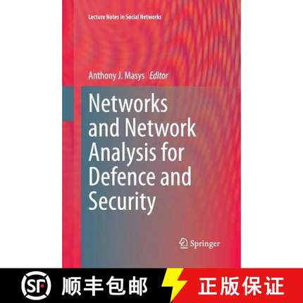 【3-4周达】Networks and Network Analysis for Defence and Security [9783319342917]