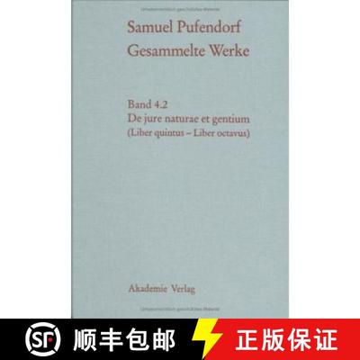 预订 de Jure Naturae Et Gentium: Teil 1: Text (Liber Primus - Liber Quartus) Teil 2: Text (Liber Quin... [9783050031811]