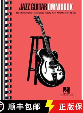 【3-4周达】Jazz Guitar Omnibook: Artist Solos Transcribed for All C Instruments [9781540025135]