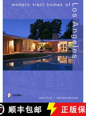 【3-4周达】Modern Tract Homes of Los Angeles [9780764338656]