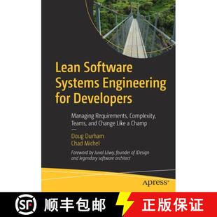 Lean 9781484269329 Team... Developers 4周达 Managing Systems Software Complexity Engineering Requirements for