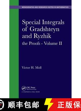 【3-4周达】Special Integrals of Gradshteyn and Ryzhik: The Proofs - Volume II [9781482256536]