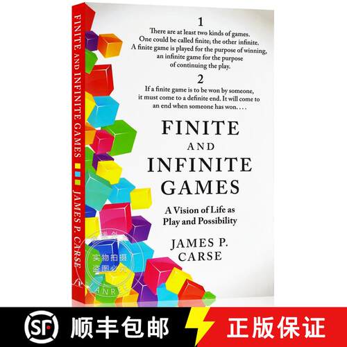 现货 有限与无限的游戏 Finite and Infinite Games [9781476731711]