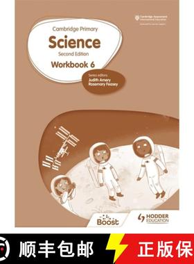 【3-4周达】Cambridge Primary Science Workbook 6 Second Edition: Hodder Education Group [9781398301559]