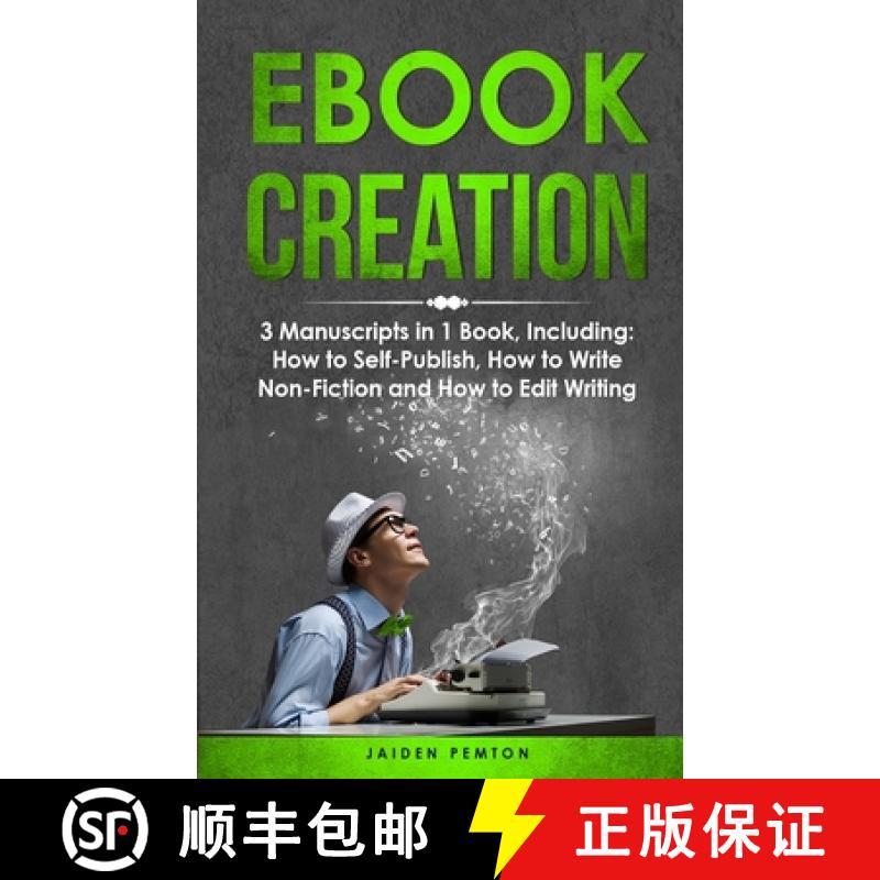 【3-4周达】eBook Creation: 3-in-1 Guide to Master E-Book Publication, eBook Marketing, Book Cover Des... [9781088299760]