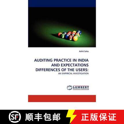 预订 Auditing Practice in India and Expectations Differences of the Users [9783844397970]