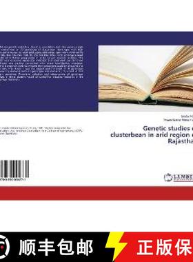 预订 Genetic studies of clusterbean in arid region of Rajasthan [9783330004771]