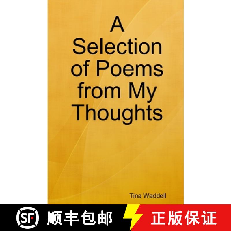 【2-3周达】A Selection of Poems from My Thoughts [9780359884353]