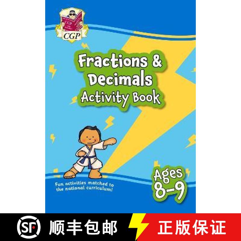New Fractions & Decimals Maths Activity Book for Ages 8-9 (Year 4): perfect for learning at home [9781789087123]