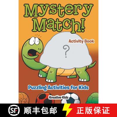【3-4周达】Mystery Match! Puzzling Activities for Kids Activity Book [9781683770022]