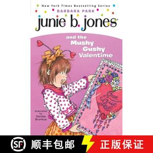 【3-4周达】Junie B. Jones #14: Junie B. Jones and the Mushy Gushy Valentime [With Valentine Card] [9780375800399]
