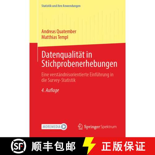 【3-4周达】Datenqualität in Stichprobenerhebungen: Eine verständnisorientierte Einführung in die S... [9783662731970]