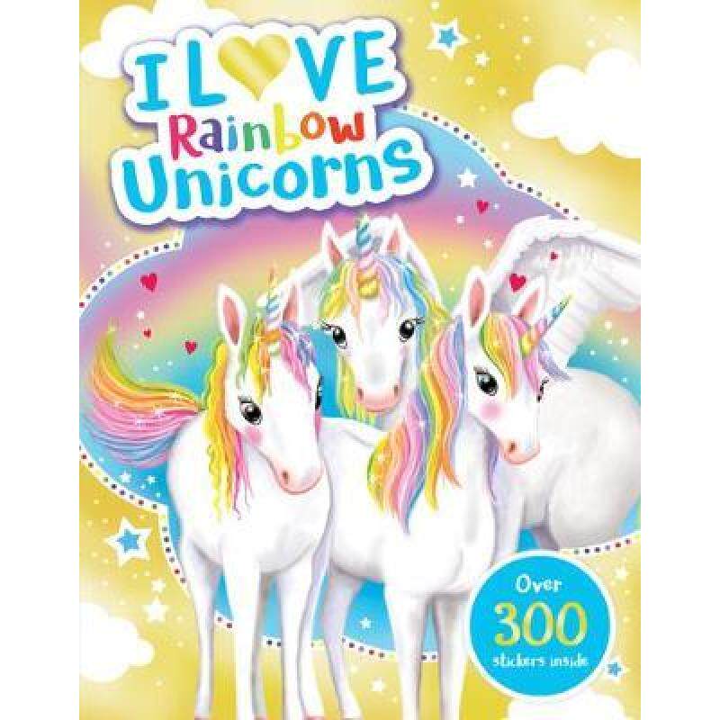 预订 i love rainbow unicorns! activity book [9781407199436]
