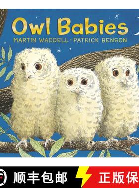【3-4周达】Owl Babies: Padded Board Book [9781536209631]