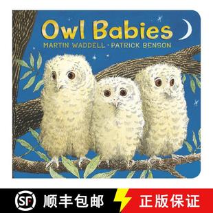 【3-4周达】Owl Babies: Padded Board Book [9781536209631]
