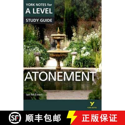 【3-4周达】Atonement: York Notes for A-level everything you need to catch up, study and prepare for a... [9781292138169]