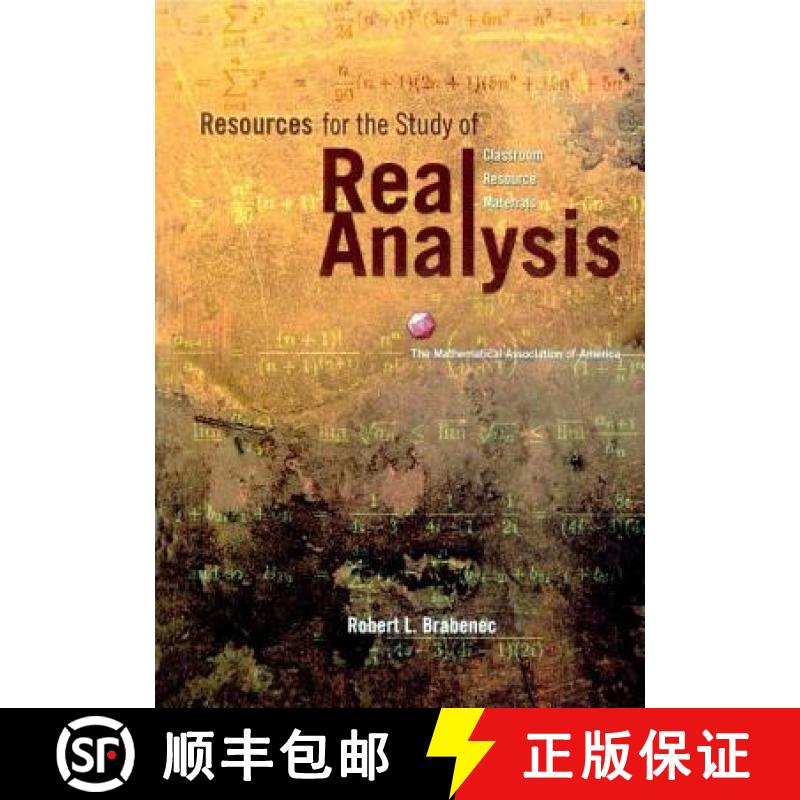 【3-4周达】Resources for the Study of Real Analysis [9780883857373]