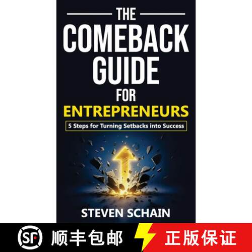【3-4周达】The Comeback Guide for Entrepreneurs: 5 Steps for Turning Setbacks into Success [9798994302804]