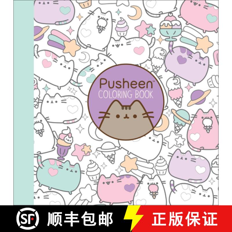 【3-4周达】Pusheen Coloring Book [9781501164767]