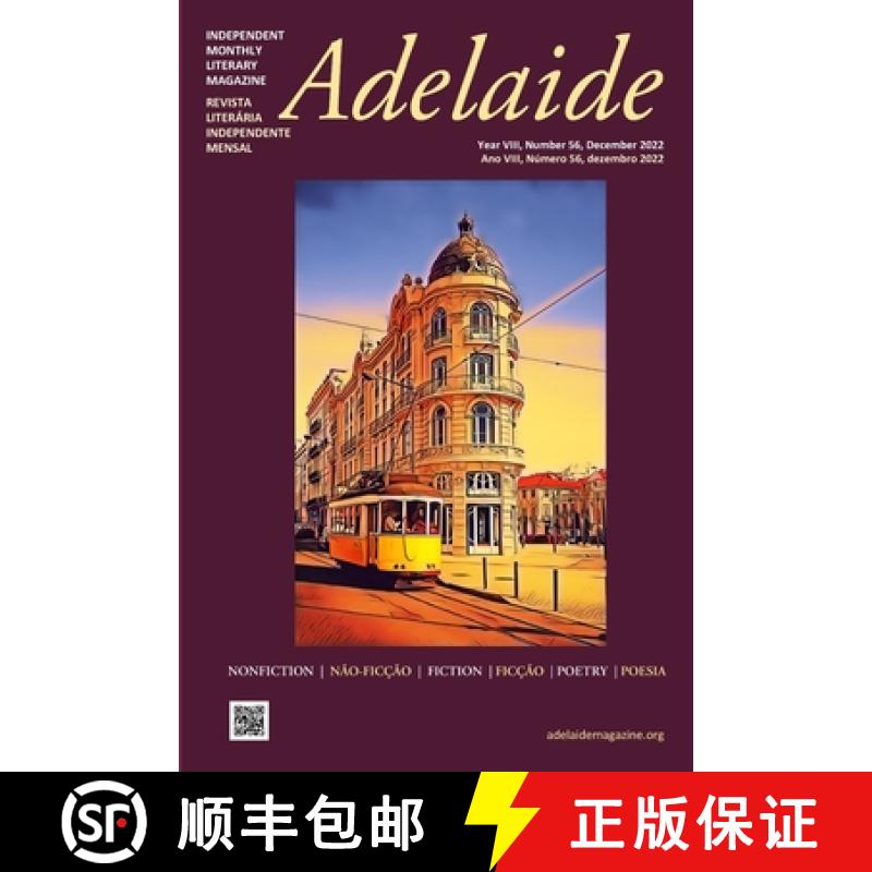 【4周达】Adelaide: Independent Literary Magazine No.56, December 2022 [9781958419458]