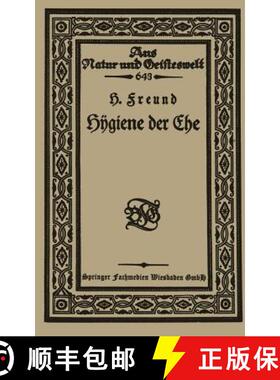 【3-4周达】Hÿgiene Der Ehe [9783663163442]
