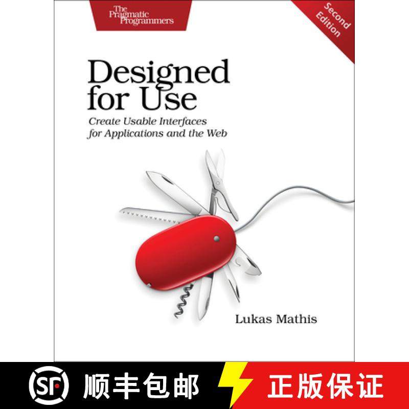 【3-4周达】Designed for Use 2e: Create Usable Interfaces for Applications and the Web [9781680501605]