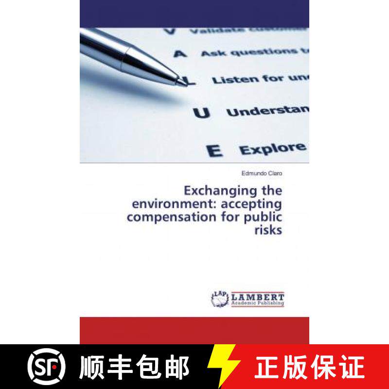 预订 Exchanging the environment: accepting compensation for public risks [9786139971251]