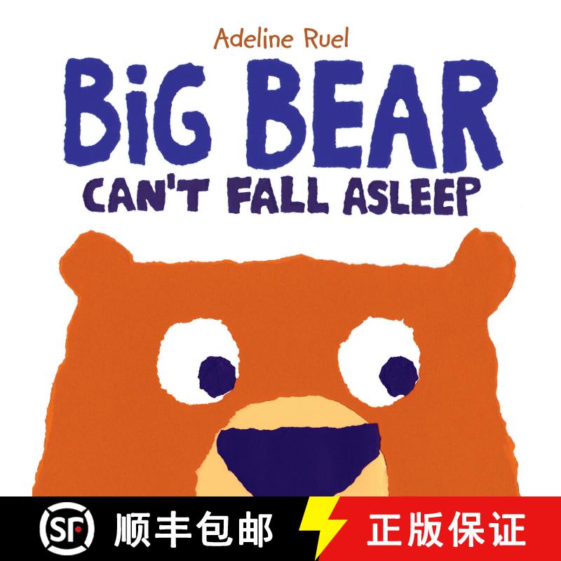 【3-4周达】精装 Big Bear Can′t Fall Asleep [9789888341498]图片