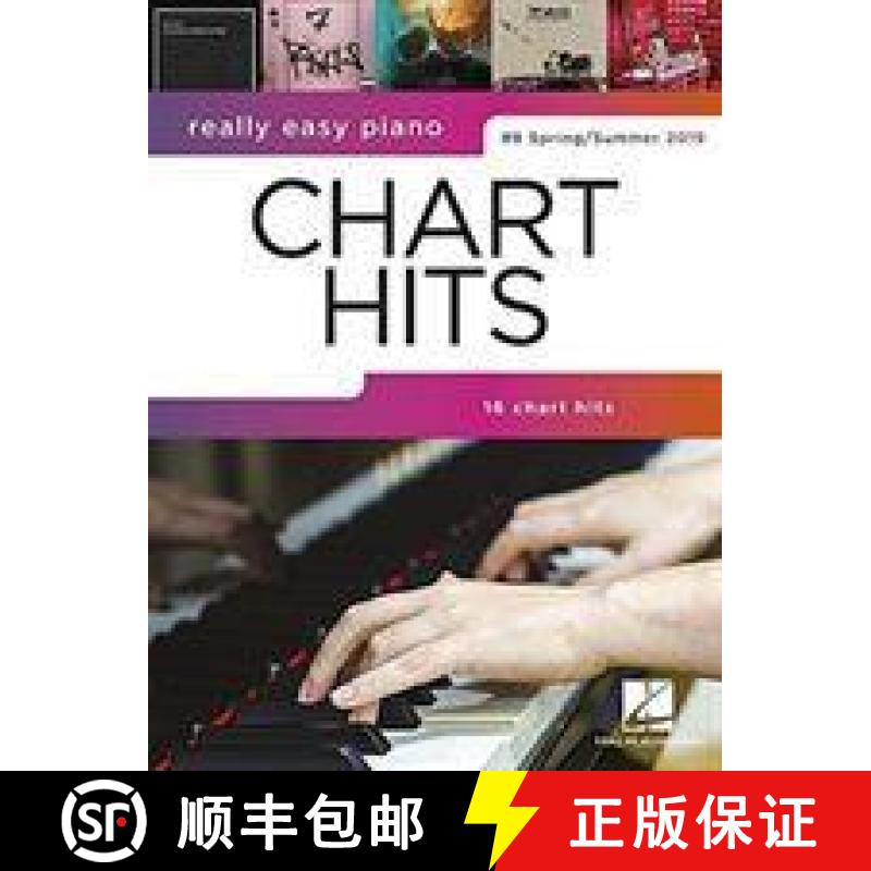 【2-3周达】Really Easy Piano: Chart Hits 8 [9781540050533]