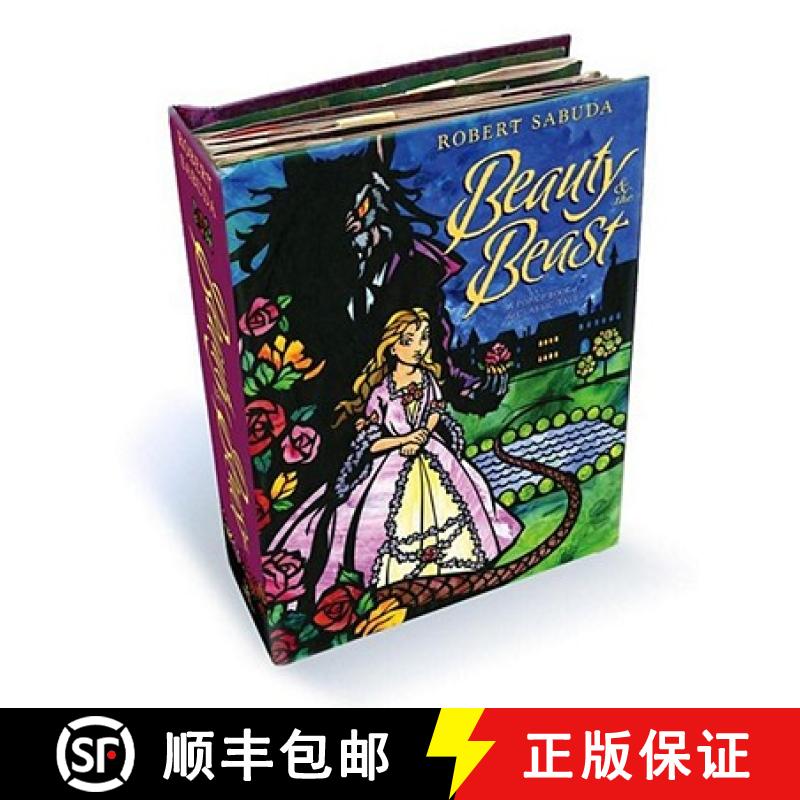 【3-4周达】Beauty and the Beast: An enchanting tale with super-sized pop-ups! [9781847386328]