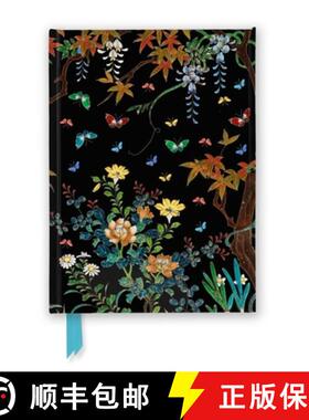 【3-4周达】Ashmolean Museum: Cloisonné Casket with Flowers and Butterflies (Foiled Journal) [9781804173077]