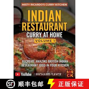 【3-4周达】INDIAN RESTAURANT CURRY AT HOME VOLUME 1: Misty Ricardo's Curry Kitchen [9781999660802]