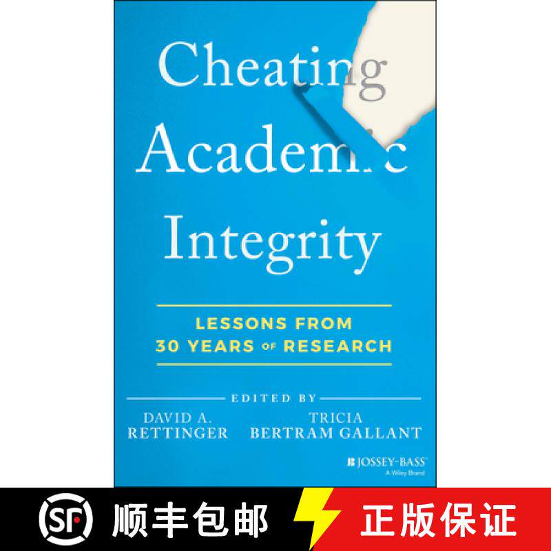 【3-4周达】Why Students Cheat: What We've Learned about Academic Integrity Over the Last 30 Years [9781119868170]