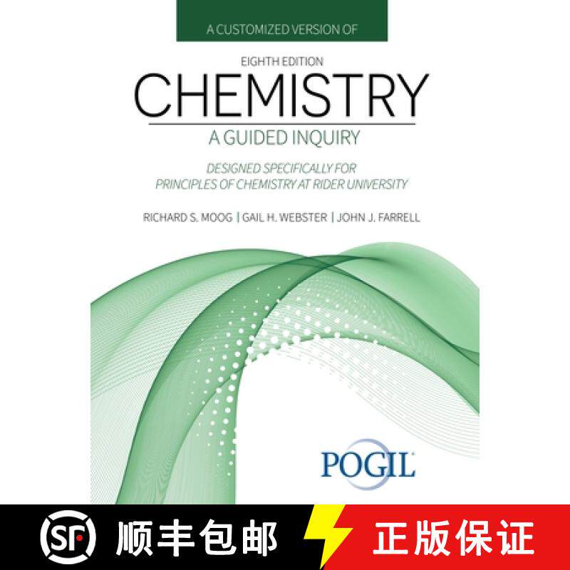 【3-4周达】A Customized Version of Chemistry: A Guided Inquiry, 8th Edition Designed Specifically for... [9781792498688]