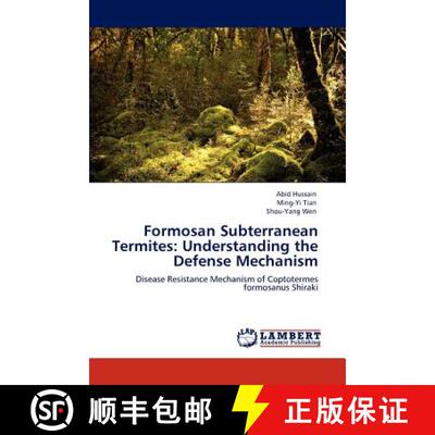 预订 Formosan Subterranean Termites: Understanding the Defense Mechanism [9783848499595]