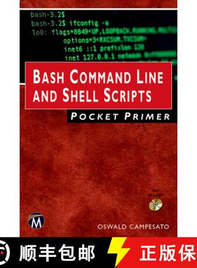【3-4周达】Bash Command Line and Shell Scripts Pocket Primer [9781683925040]