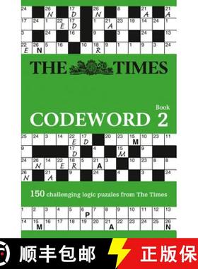 【3-4周达】The Times Codeword 2: 150 Cracking Logic Puzzles [9780007368198]
