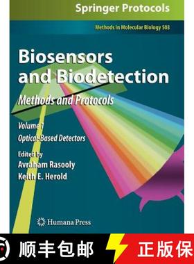 【3-4周达】Biosensors and Biodetection: Methods and Protocols Volume 1: Optical-Based Detectors - Bio... [9781617379116]