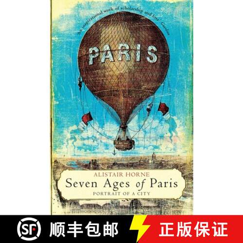 【3-4周达】Seven Ages of Paris: Portrait of a City [9781509889259]