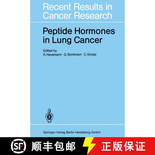 【3-4周达】Peptide Hormones in Lung Cancer [9783540155041]