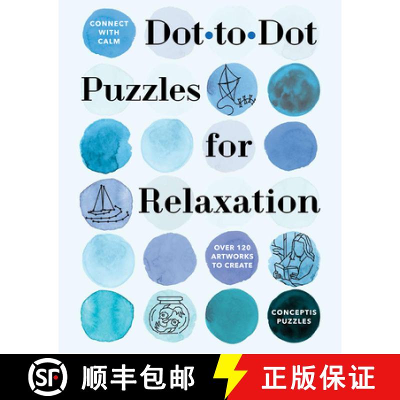【3-4周达】Connect with Calm: Dot-To-Dot Puzzles for Relaxation [9781454949886]
